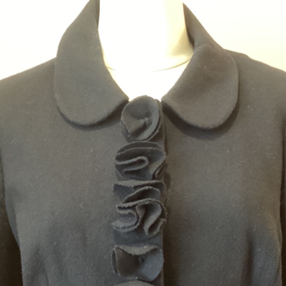 Boden Soho Jacket with Ruffle Trim - Size 6 - Picture 7 of 7